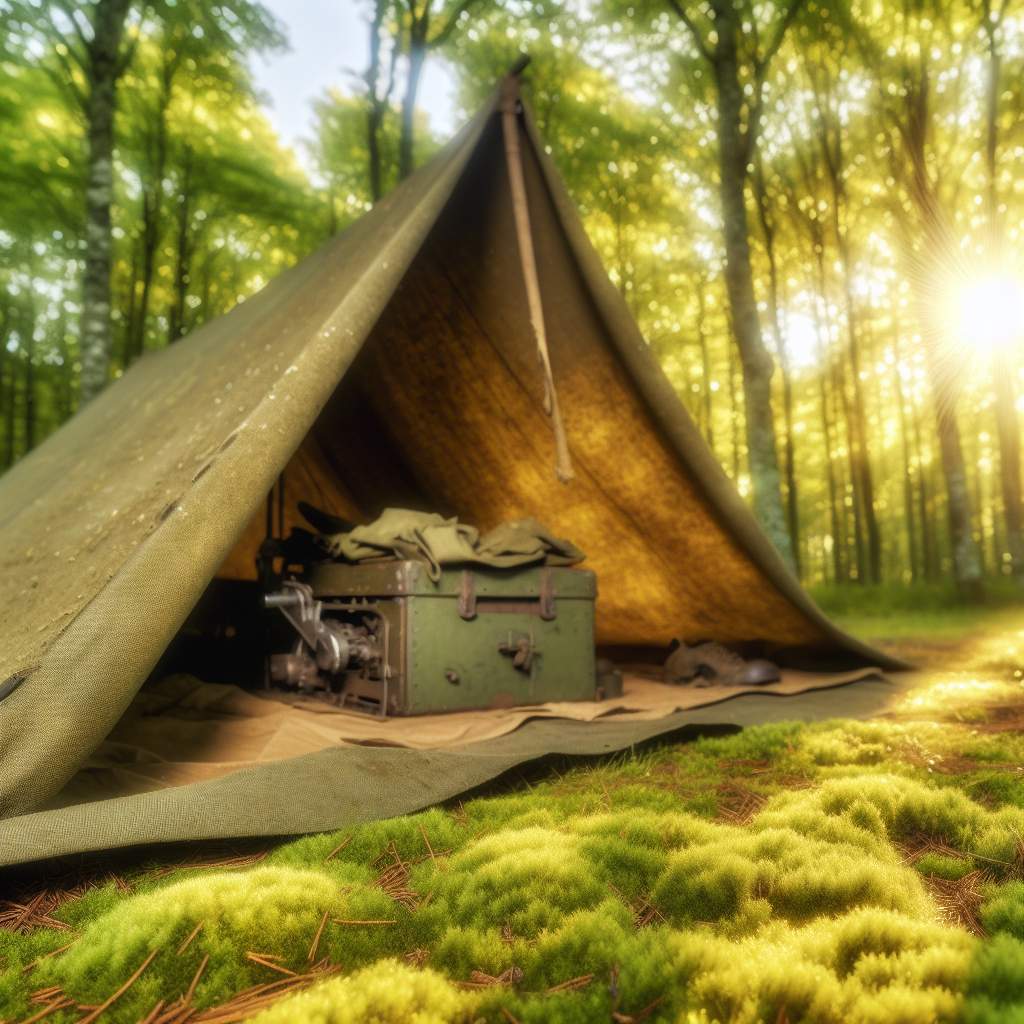 Objevte vintage vojenské stany: průvodce