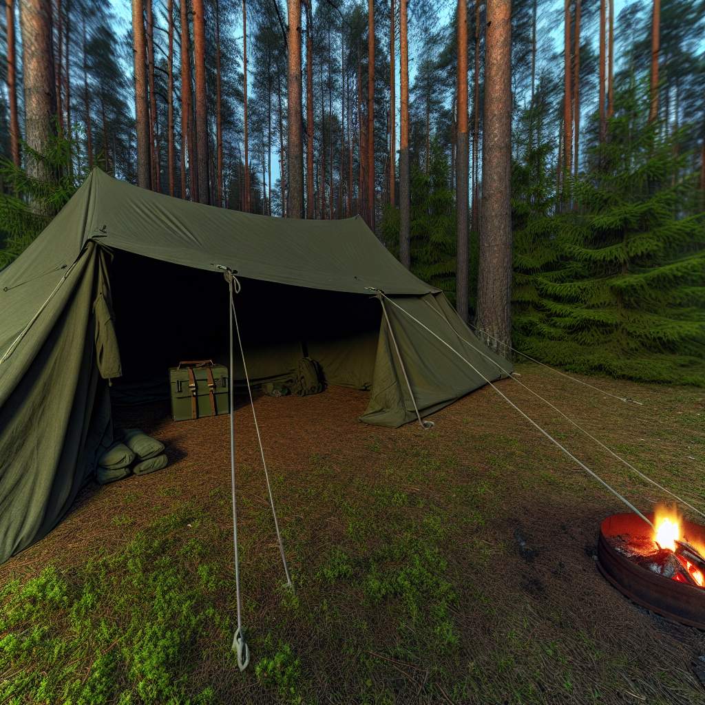 Vojenské stany na Bazos: vyberte ten nejlepší!